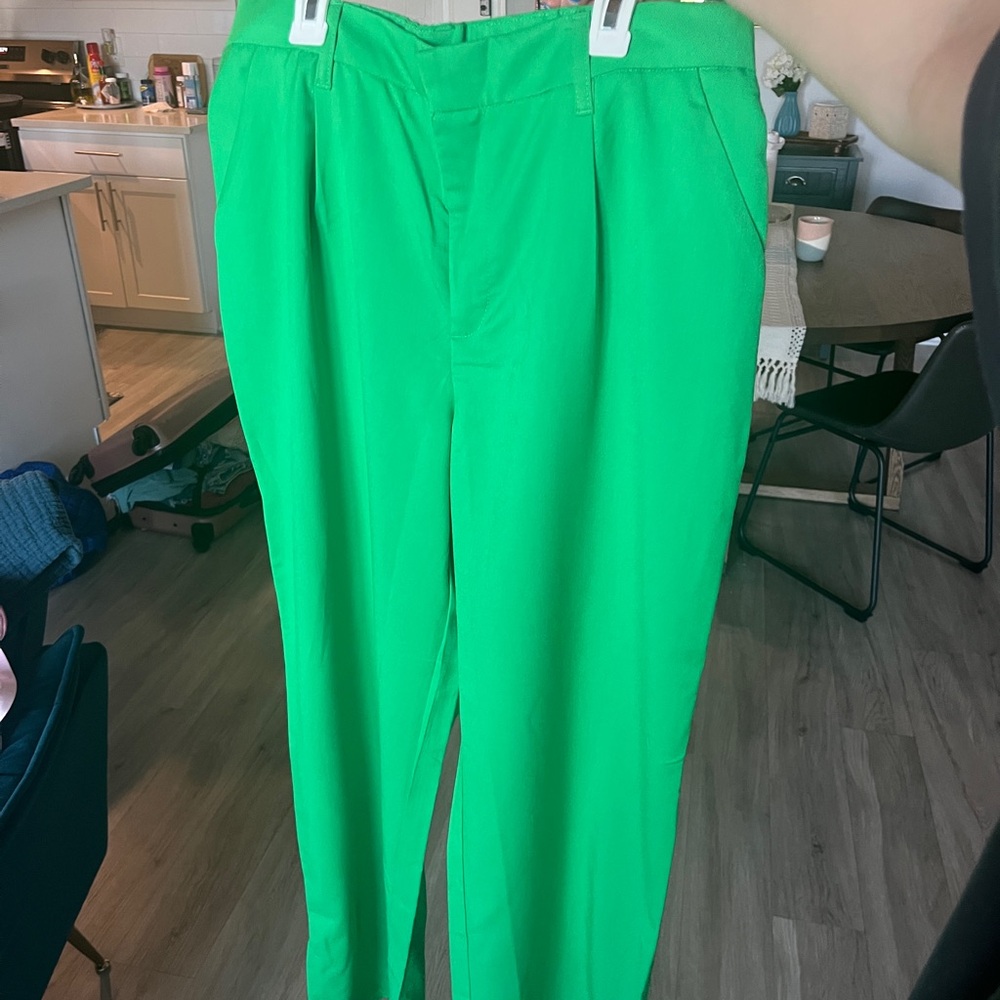 H&M Bright Green Women's Pants